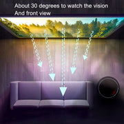 Folding Metal Anti-Light HD Projection Curtain, Size: 120 inch 16:9 266x148cm Punch Black Border