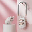 Children Hanging Neck Fan USB Handheld Light Glowing Mini Portable Fan(White) - Electric Fans by PMC TechLife | Online Shopping South Africa | PMC TechLife | Buy Now Pay Later Mobicred