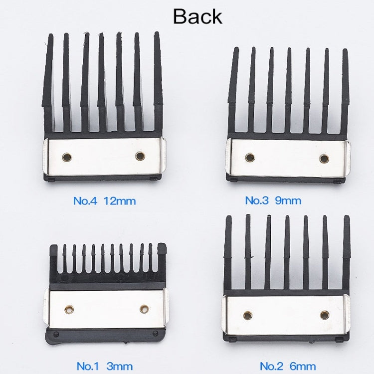 4 In 1 Hair Clipper Limit Comb Barber Tool Accessories(Black) - free shipping - PMC TechLife - Order now!