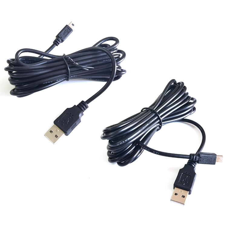 Driving Recorder Power Cord USB Car Charger Antihypertensive Line, Style: 3.5m+1A(Android Right Bend) - Cables & Connectors by PMC Jewellery | Online Shopping South Africa | PMC Jewellery | Buy Now Pay Later Mobicred