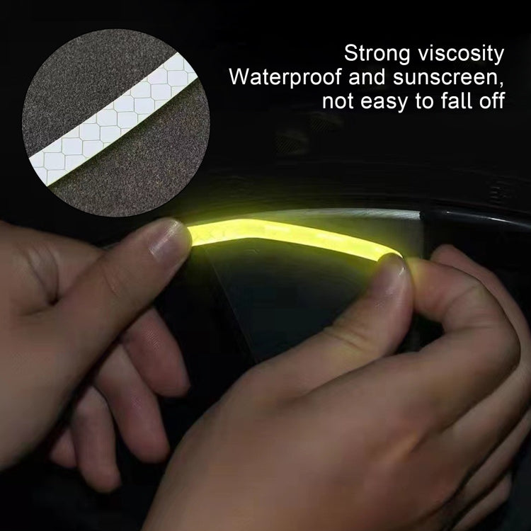 20pcs /Set Car Wheel Reflective Stickers 3D Personal Decoration Tire Warning Stickers(Red) - Decorative Strip by PMC TechLife | Online Shopping South Africa | PMC TechLife