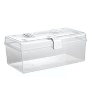 Portable Medicine Box Home Medicine Plastic Storage Box, Style: Long Large