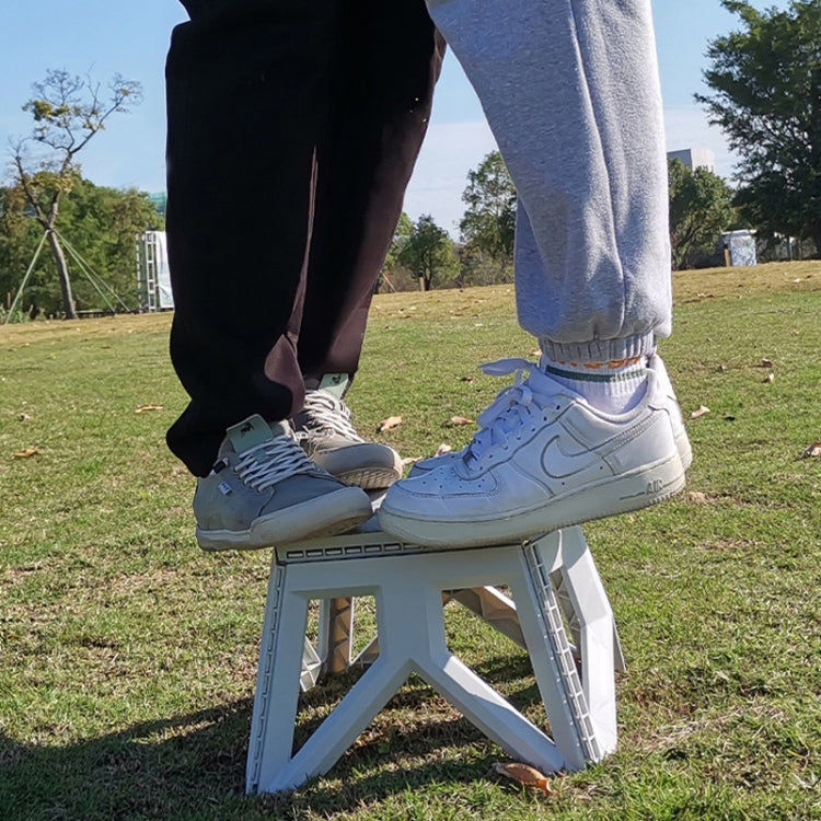 Portable Thickened Plastic Folding Stool Outdoor Fishing Stool, Color: Black - Beach Chairs by PMC TechLife | Online Shopping South Africa | PMC TechLife