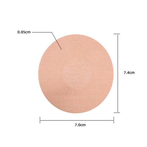 10 PCS Sports Non-slip Adhesive Patch Densor Sweat-absorbing Breathable Fixing Patch(Fresh Color)