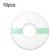 10 PCS Fixed Small Sensor TPU Transparent Adhesive Patch(Round)