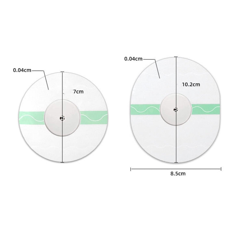 10 PCS Fixed Small Sensor TPU Transparent Adhesive Patch(Oval) - Others by PMC TechLife | Online Shopping South Africa | PMC TechLife