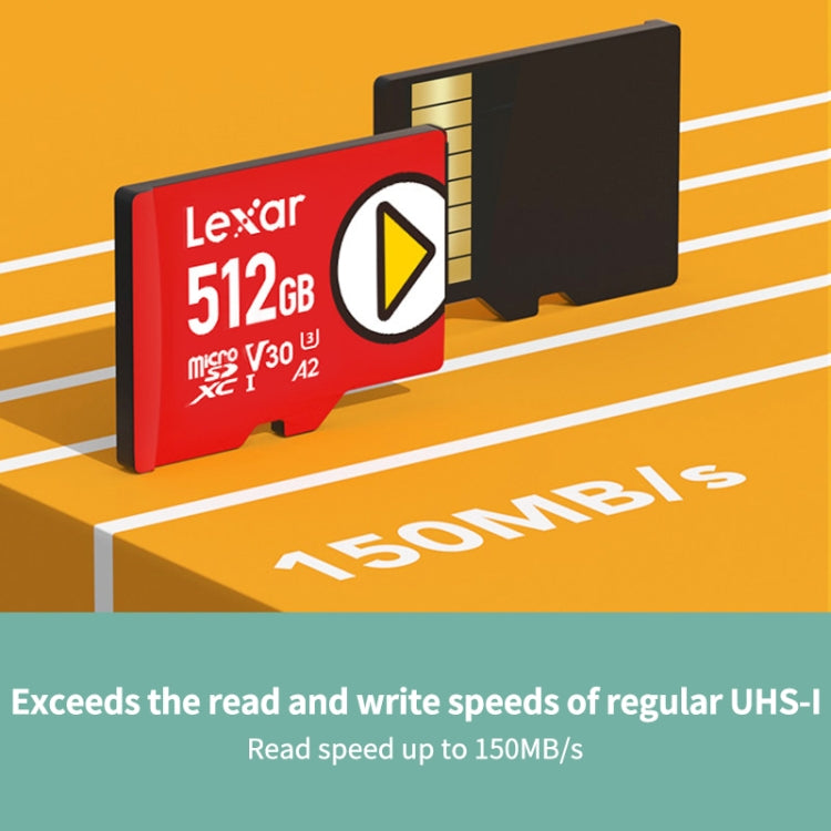 Lexar LSDMI High-Speed TF Card Game Console Memory Card, Capacity: 1TB(Red) - free shipping - PMC Jewellery - Order now!