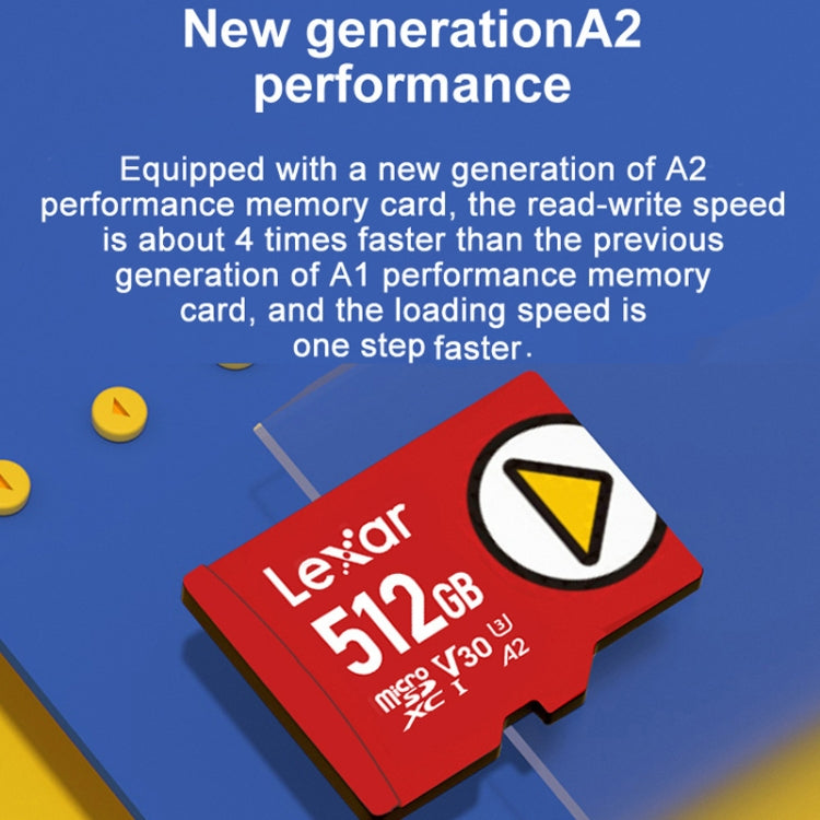 Lexar LSDMI High-Speed TF Card Game Console Memory Card, Capacity: 1TB(Red) - free shipping - PMC Jewellery - Order now!