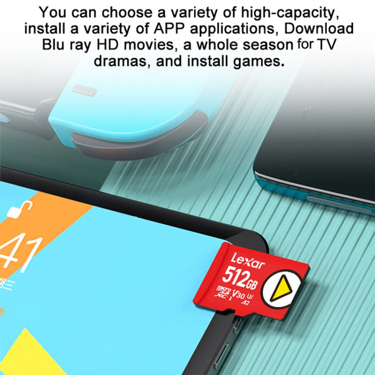 Lexar LSDMI High-Speed TF Card Game Console Memory Card, Capacity: 1TB(Red) - free shipping - PMC Jewellery - Order now!