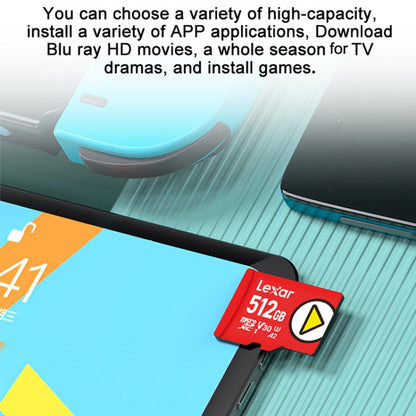 Lexar LSDMI High-Speed TF Card Game Console Memory Card, Capacity: 1TB(Red) - free shipping - PMC Jewellery - Order now!