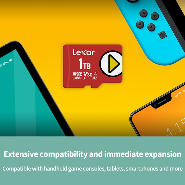 Lexar LSDMI High-Speed TF Card Game Console Memory Card, Capacity: 1TB(Red) - free shipping - PMC Jewellery - Order now!