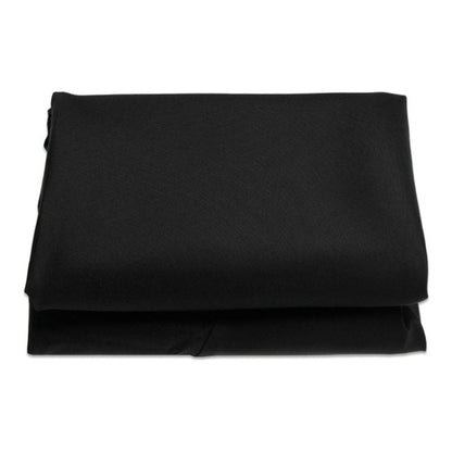 Polyester Parasol Replacement Cloth Round Garden Umbrella Cover, Size: Diameter 2.7m 6 Ribs(Black) - Patio Umbrella by PMC Jewellery | Online Shopping South Africa | PMC Jewellery | Buy Now Pay Later Mobicred