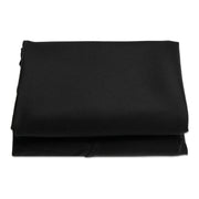 Polyester Parasol Replacement Cloth Round Garden Umbrella Cover, Size: Diameter 2.7m 6 Ribs(Black)