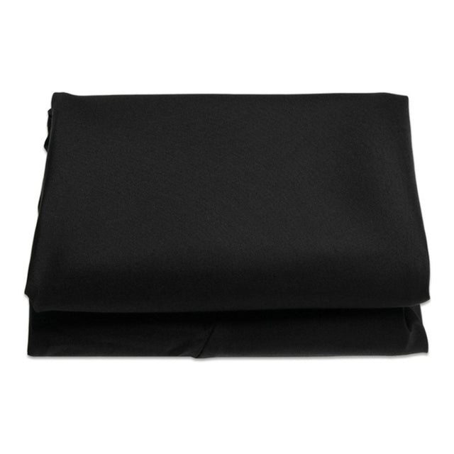 Polyester Parasol Replacement Cloth Round Garden Umbrella Cover, Size: Diameter 2.7m 6 Ribs(Black)