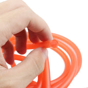 10PCS Motorcycle Modification Oil Pipe Rubber Gasoline Pipe, Length: 1m(Green)