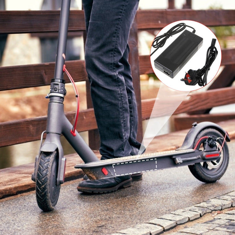 42/36V 2A Electric Scooter Charger For Xiaomi Mijia M365 Ninebot ES1/ES2(UK Plug) - Accessories & Parts by PMC TechLife | Online Shopping South Africa | PMC TechLife