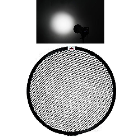 GODOX SN1002 Honeycomb Mesh Reflector Light Effect Accessory For 17cm Standard Cover, Density: 30° - free shipping - PMC Jewellery - Order now!