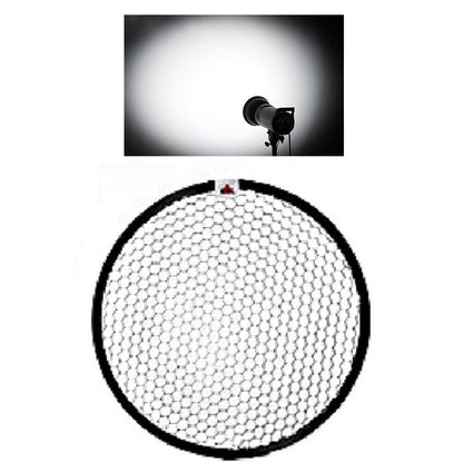 GODOX SN1002 Honeycomb Mesh Reflector Light Effect Accessory For 17cm Standard Cover, Density: 60° - free shipping - PMC Jewellery - Order now!