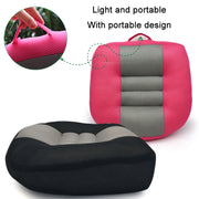Driving Test Thickening & Heightening Pad Office Correction Hip Pad, Size: 38x38x10cm(Black Gray)