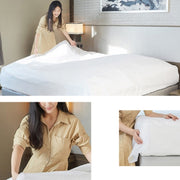 2 PCS Travel Hotel Supplies Disposable Anti-dirty Pillowcase Sheet Quilt Cover 4 In 1 For 2 Person