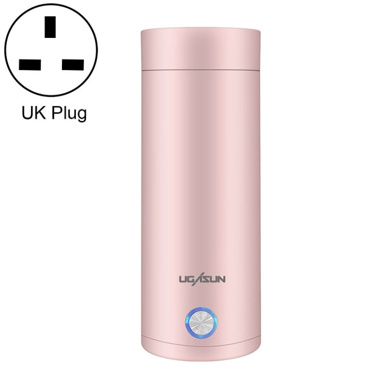 UGASUN Travel Portable Mini Electric Heated Water Cup, Color: UK Plug (Pink) - free shipping - PMC Jewellery - Order now!