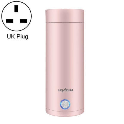 UGASUN Travel Portable Mini Electric Heated Water Cup, Color: UK Plug (Pink) - free shipping - PMC Jewellery - Order now!