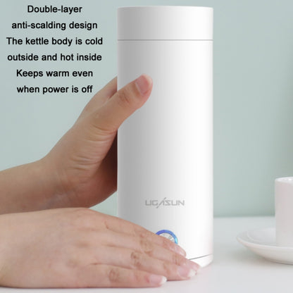 UGASUN Travel Portable Mini Electric Heated Water Cup, Color: UK Plug (Pink) - free shipping - PMC Jewellery - Order now!
