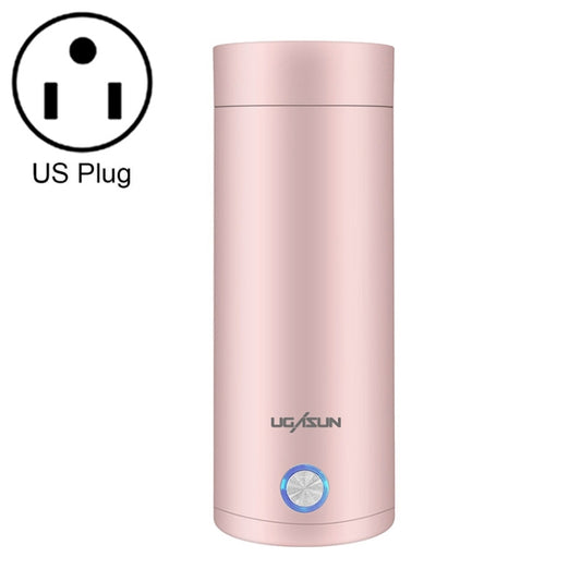 UGASUN Travel Portable Mini Electric Heated Water Cup, Color: US Plug (Pink) - free shipping - PMC Jewellery - Order now!