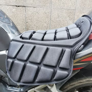 Shock Absorption Heat Insulation Breathable Motorcycle Seat Cushion, Style: Butterfly Type