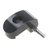High-density Alloy Steel Electric Scooter Folding Hook for Xiaomi M365 / Pro,Style: Black +1 Dowel