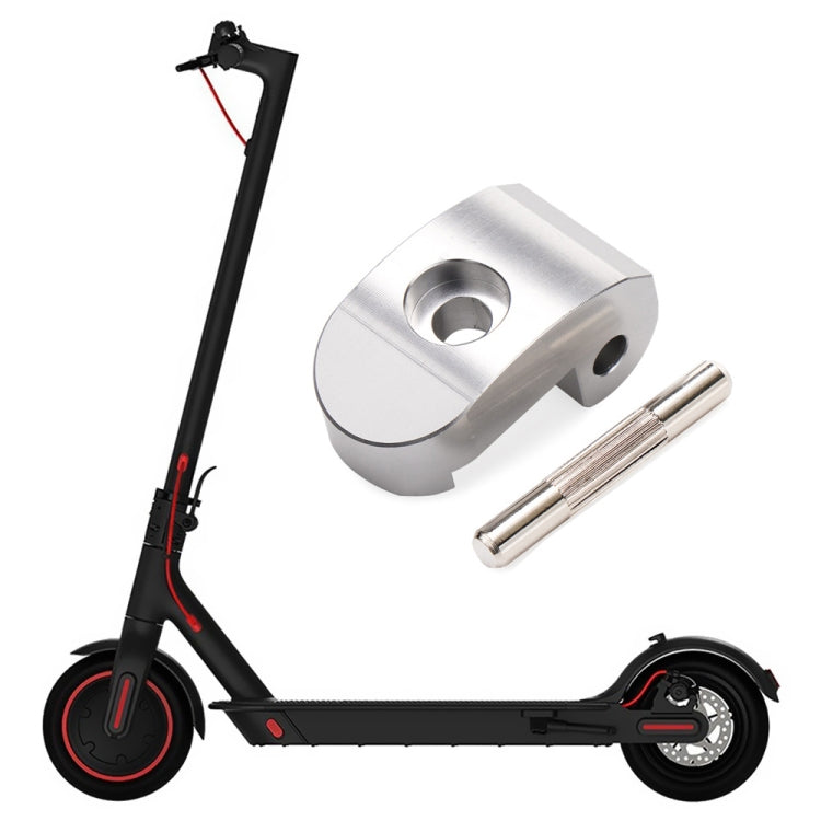 High-density Alloy Steel Electric Scooter Folding Hook for Xiaomi M365 / Pro,Style: Silver+1 Dowel - Accessories & Parts by PMc TechLife | Online Shopping South Africa | PMc TechLife | Buy Now Pay Later Mobicred