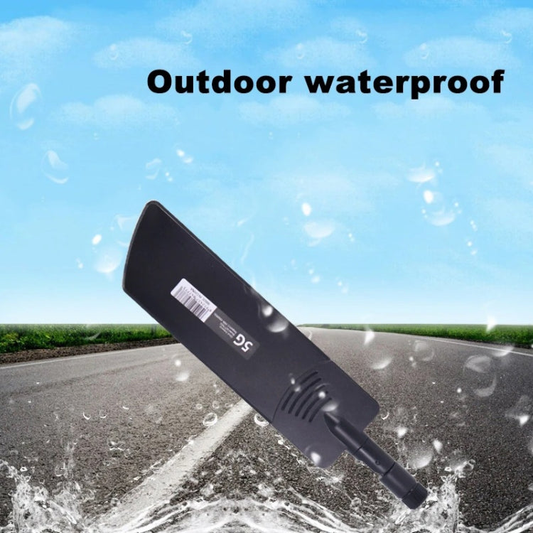 5G Full Netcom Black Plastic Sleeve Signal Strong High Gain Antenna - SMA/RP-SMA Antenna by PMC TechLife | Online Shopping South Africa | PMC TechLife