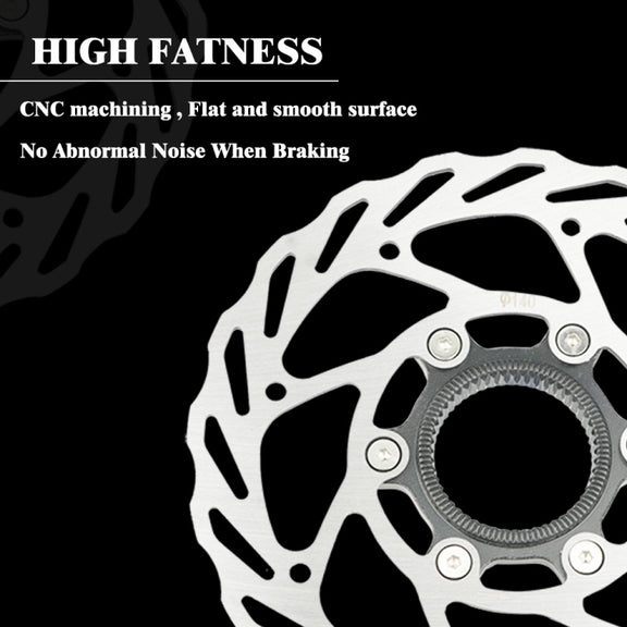 RACEWORK RS6 Mountain Bike Mid-lock Discs, Diameter: 140mm