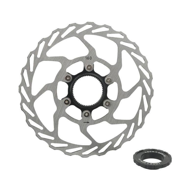 RACEWORK RS6 Mountain Bike Mid-lock Discs, Diameter: 160mm - Bicycle Brake Parts by RACEWORK | Online Shopping South Africa | PMC TechLife | Buy Now Pay Later Mobicred