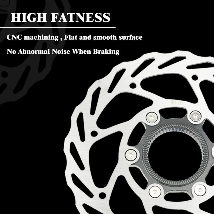 RACEWORK RS6 Mountain Bike Mid-lock Discs, Diameter: 160mm - Bicycle Brake Parts by RACEWORK | Online Shopping South Africa | PMC TechLife | Buy Now Pay Later Mobicred