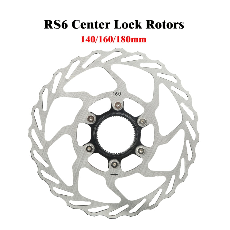 RACEWORK RS6 Mountain Bike Mid-lock Discs, Diameter: 180mm - free shipping - PMC TechLife - Order now!