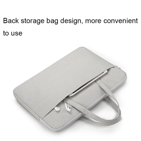 ST13 Water-resistant and Wear-resistant Laptop Bag, Size: 13.3 inches(Khaki)