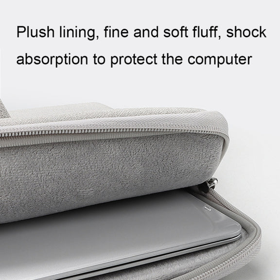 ST13 Water-resistant and Wear-resistant Laptop Bag, Size: 13.3 inches(Khaki)