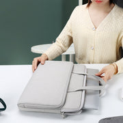 ST13 Water-resistant and Wear-resistant Laptop Bag, Size: 13.3 inches(Khaki)