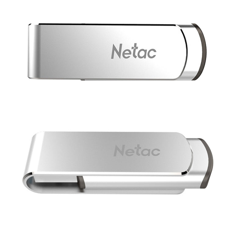 Netac U388 High Speed USB3.0 Metal Rotating Car Computer U Disk, Capacity: 32GB