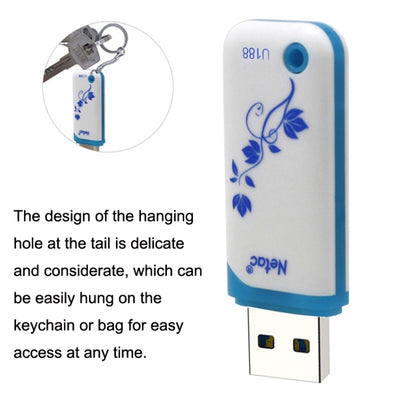 Netac U188 USB2.0 Car Computer Encrypted USB Flash Drive, Capacity: 64GB - USB Flash Drives by Netac | Online Shopping South Africa | PMC Jewellery | Buy Now Pay Later Mobicred
