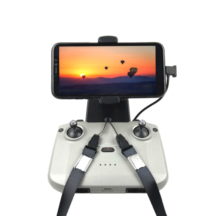 Remote Control Extension Phone Holder With Lanyard for DJI Mini 3 Pro/Mavic Air 2S/Air 2/Mini 2 - Mount & Holder by PMC TechLife | Online Shopping South Africa | PMC TechLife | Buy Now Pay Later Mobicred