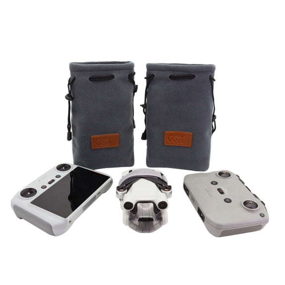CQT Storage Bag Thick Flannel Bag For DJI Mini 3 Pro,Specification: 2 PCS Bag+Paddle Tie Band