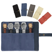 Nylon Canvas Watch & Strap Portable Storage Bag(Black)