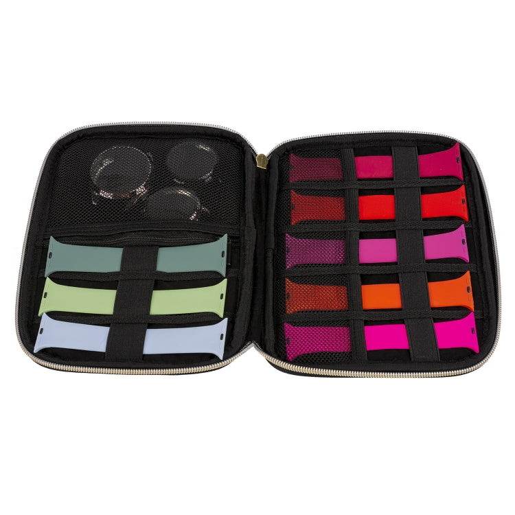 Velvet Watch Strap Watch Accessories Storage Bag, Specification: Black L - free shipping - PMc TechLife - Order now!