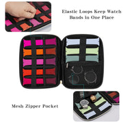 Velvet Watch Strap Watch Accessories Storage Bag, Specification: Pink L