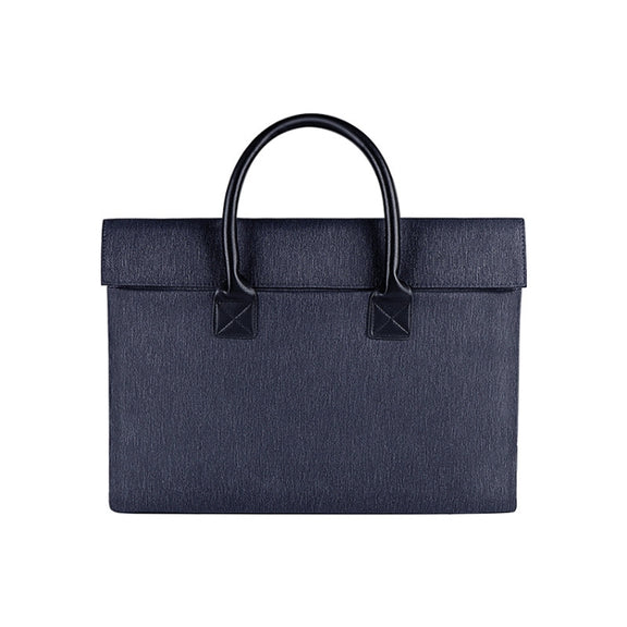 ST04 Water-resistant Portable Laptop Case, Size: 15.6 inches(Navy Blue)
