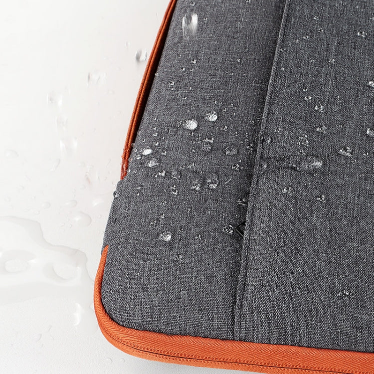 ND02 Water-resistant Portable Laptop Case, Size: 15.6 inches(Dark Gray)