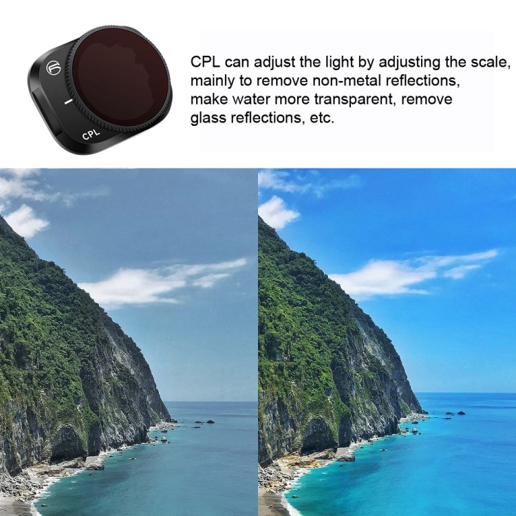 RCSTQ Aluminum Alloy Adjustable Filter Accessories for DJI Mini 3 Pro,Style: UV+CPL+ND8+ND16+ND32+ND64 6 In 1 - free shipping - PMC TechLife - Order now!