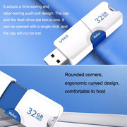 Netac U905 High Speed USB3.0 Retractable Car Music Computer USB Flash Drive, Capacity: 64GB